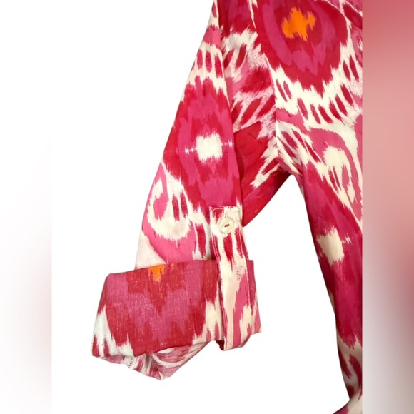 Tuckernucks Ro's Garden Magenta June Deauville Dress Size Small - Picture 9 of 11